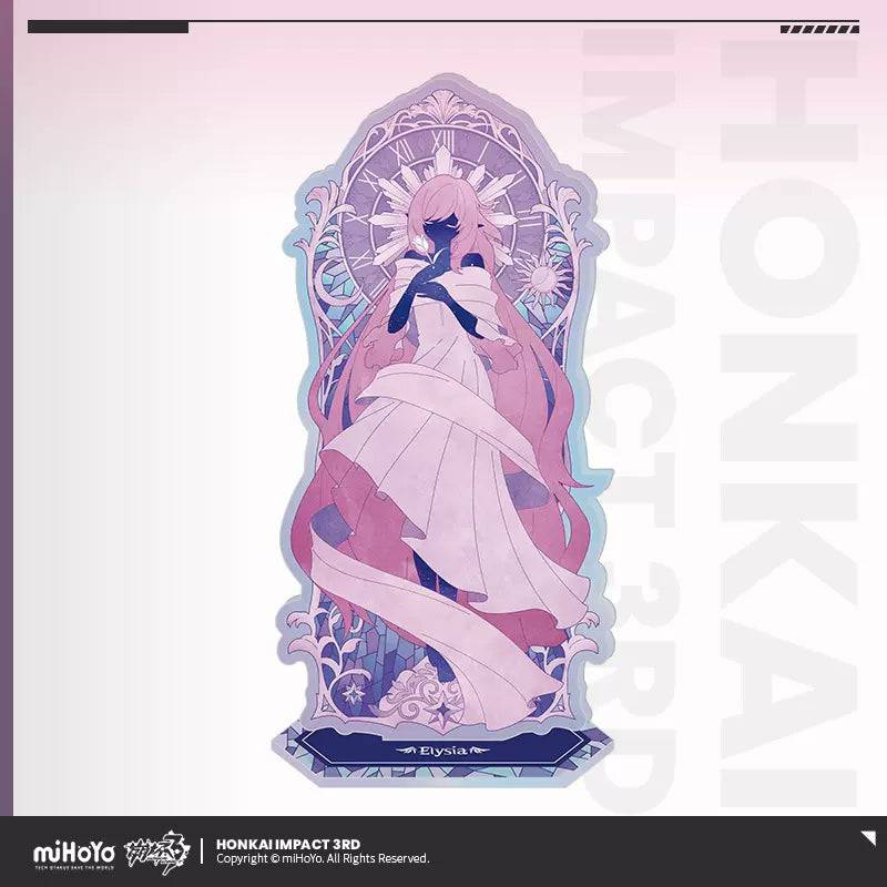 Honkai Impact 3rd Because Of You Acrylic Stand - Anime Gaming Merchandise - Anime Merch - Metal Poster - Pardo's Shop