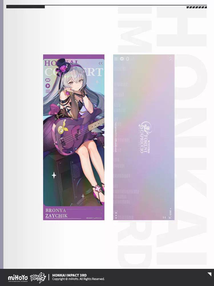 Honkai Impact 3rd Concert 2023: Forest Capriccio Commemorative Ticket (Set of 6 Tickets)