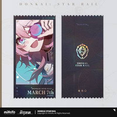 Honkai: Star Rail Commemorative Ticket (Set of 7 Tickets)