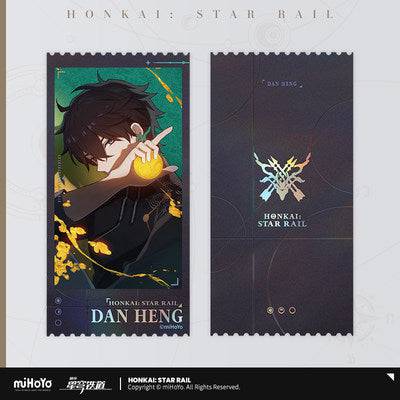 Honkai: Star Rail Commemorative Ticket (Set of 7 Tickets)