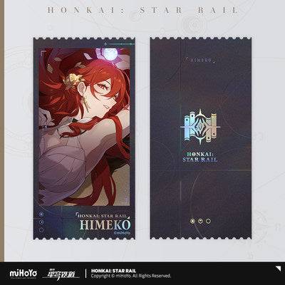 Honkai: Star Rail Commemorative Ticket (Set of 7 Tickets)