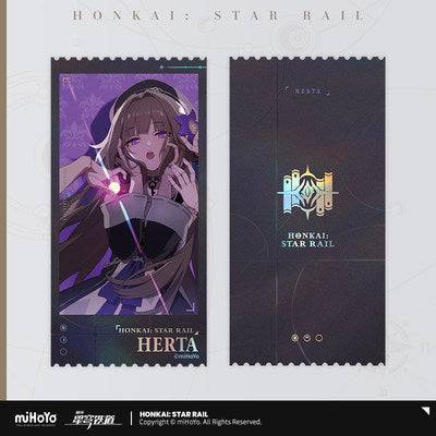 Honkai: Star Rail Commemorative Ticket (Set of 7 Tickets)