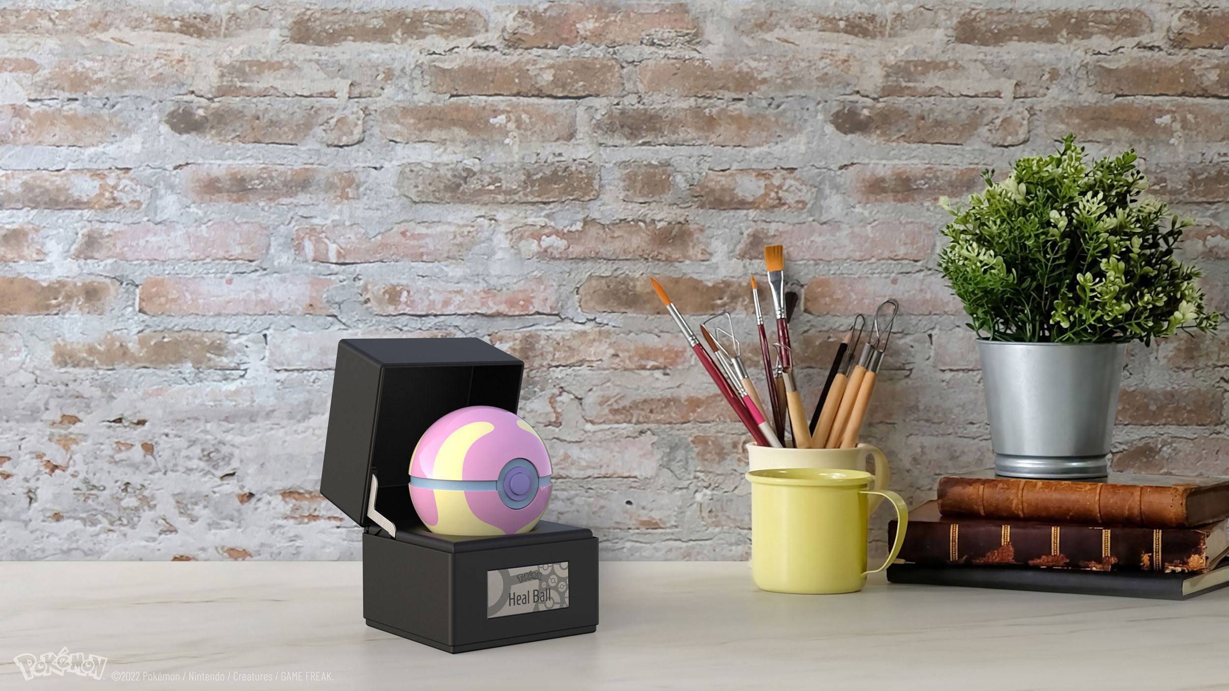Pokémon Diecast Replik Heal Ball - Anime Gaming Merchandise - Anime Merch - Metal Poster - Pardo's Shop