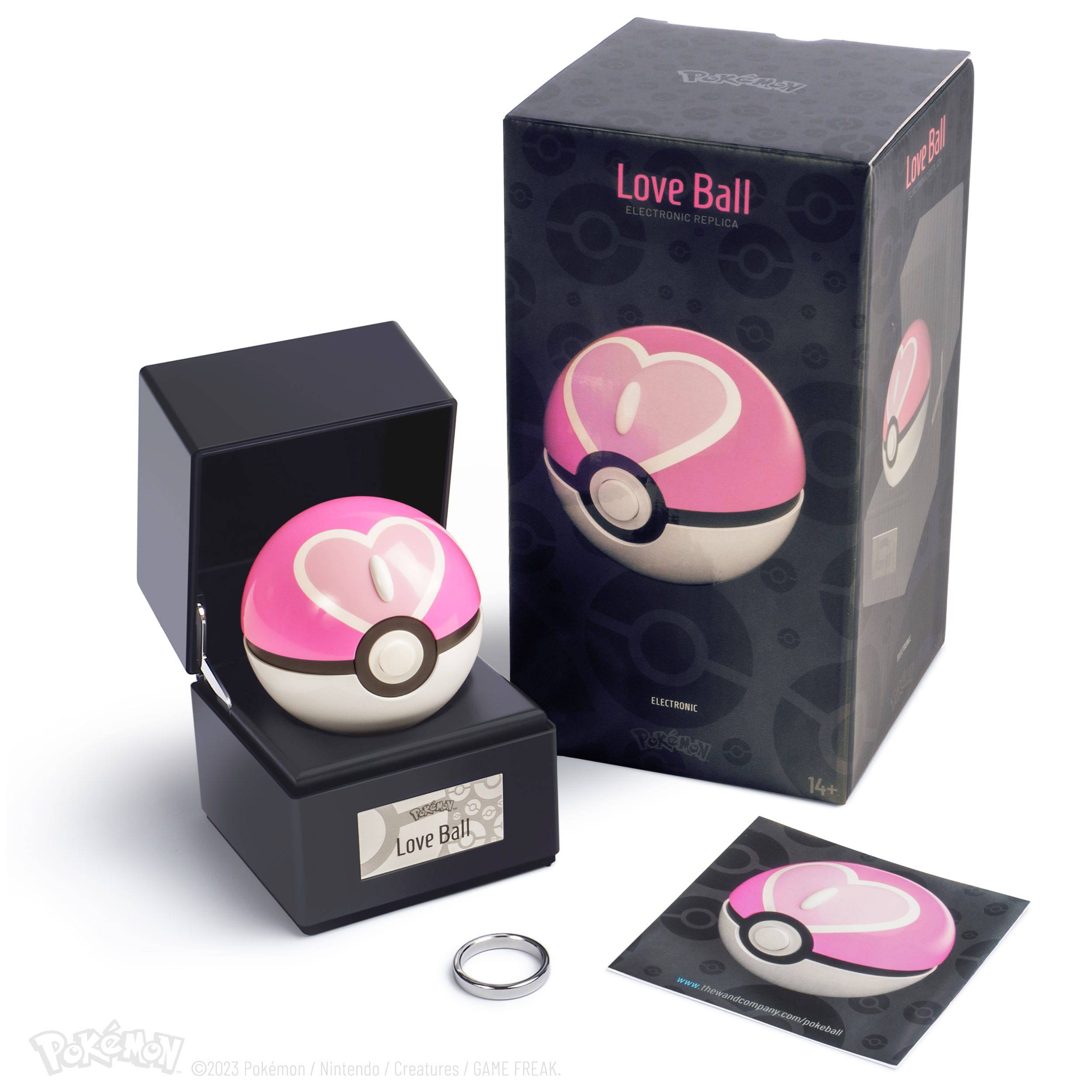 Pokémon Diecast Replik Love Ball - Anime Gaming Merchandise - Anime Merch - Metal Poster - Pardo's Shop