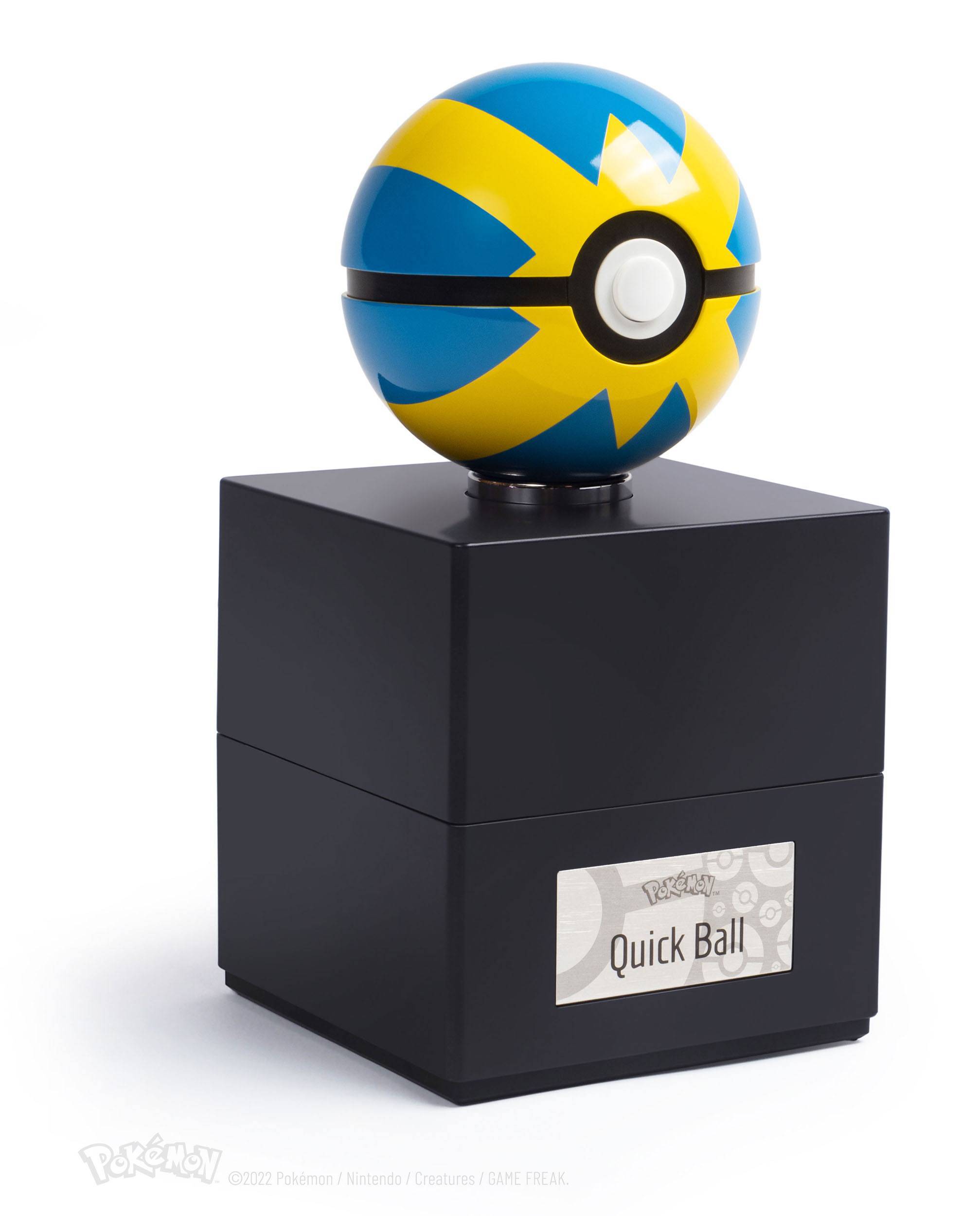 Pokémon Diecast Replik Quick Ball - Anime Gaming Merchandise - Anime Merch - Metal Poster - Pardo's Shop