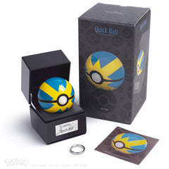 Pokémon Diecast Replik Quick Ball - Anime Gaming Merchandise - Anime Merch - Metal Poster - Pardo's Shop