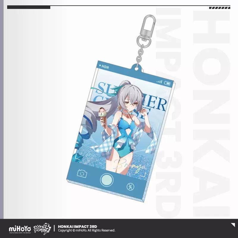 Honkai Impact 3rd Acrylic Quicksand Keychain Summer Series