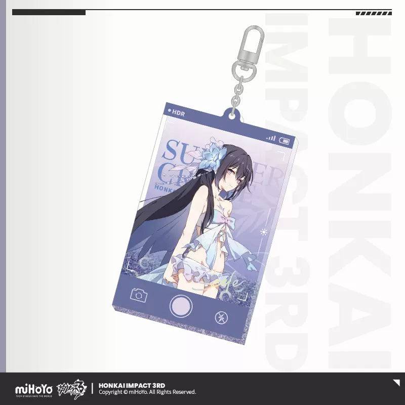 Honkai Impact 3rd Acrylic Quicksand Keychain Summer Series