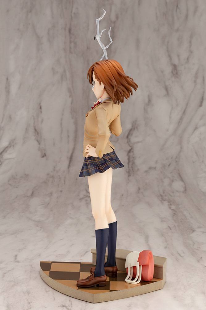 A Certain Scientific Railgun T PVC Statue 1/7 Misaka Mikoto 15th Anniversary Ver. 30 cm