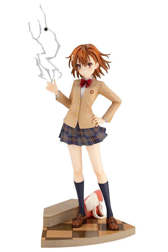 A Certain Scientific Railgun T PVC Statue 1/7 Misaka Mikoto 15th Anniversary Ver. 30 cm