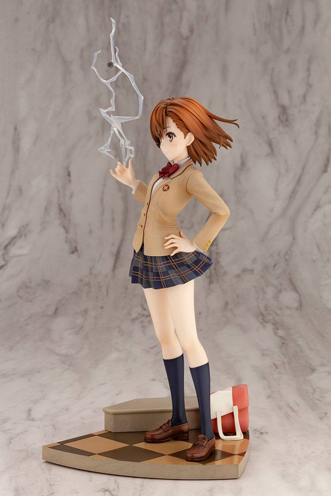 A Certain Scientific Railgun T PVC Statue 1/7 Misaka Mikoto 15th Anniversary Ver. 30 cm