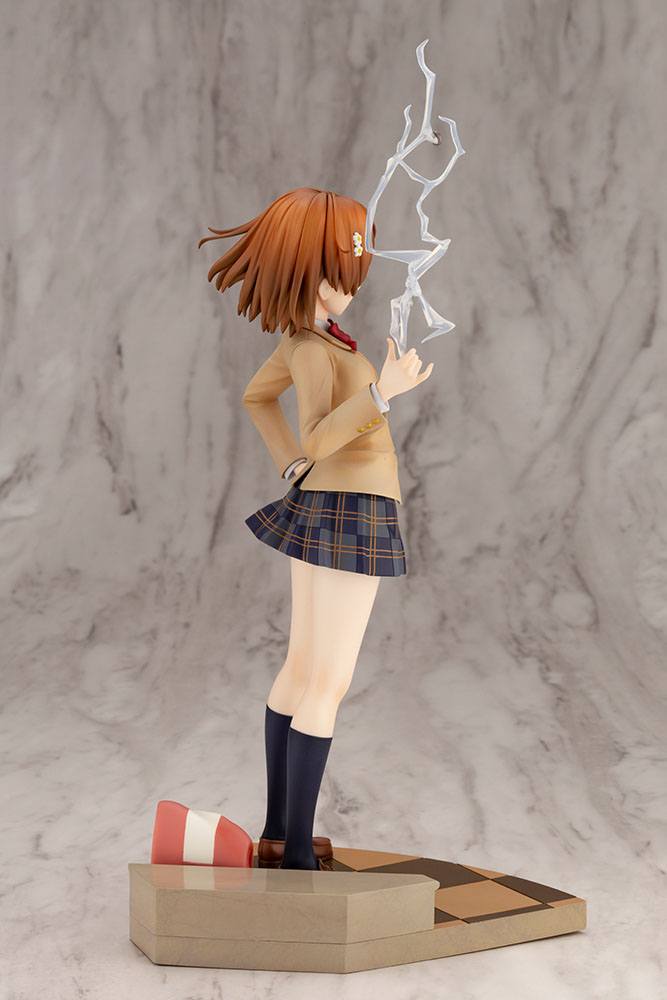 A Certain Scientific Railgun T PVC Statue 1/7 Misaka Mikoto 15th Anniversary Ver. 30 cm