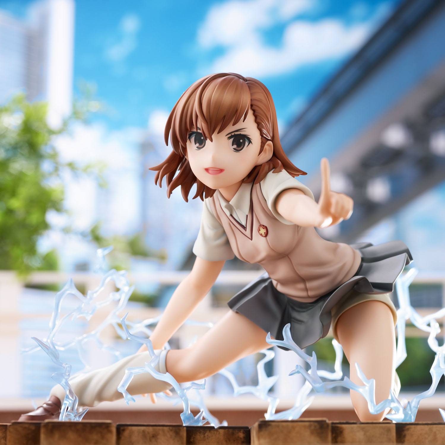 A Certain Scientific Railgun T PVC Statue Mikoto Misaka 14 cm