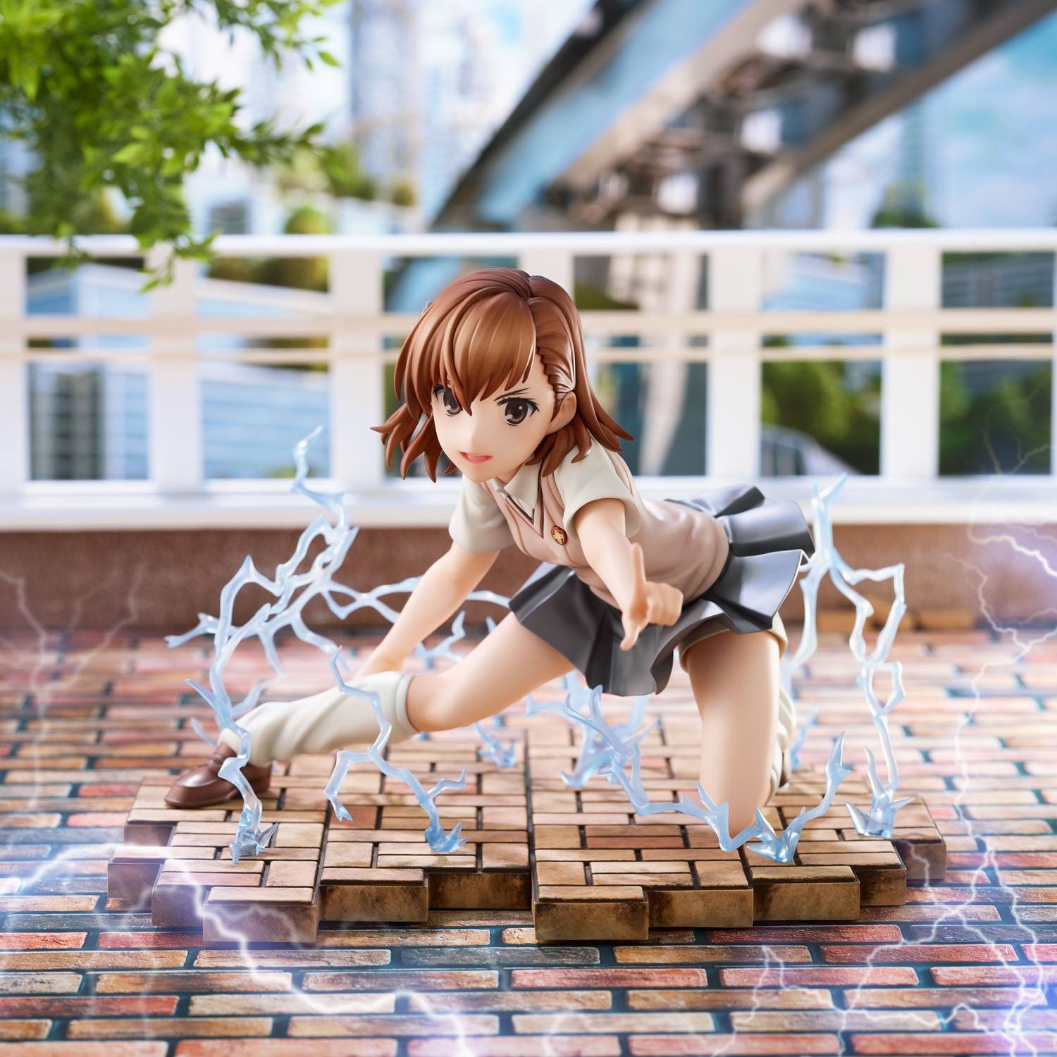 A Certain Scientific Railgun T PVC Statue Mikoto Misaka 14 cm