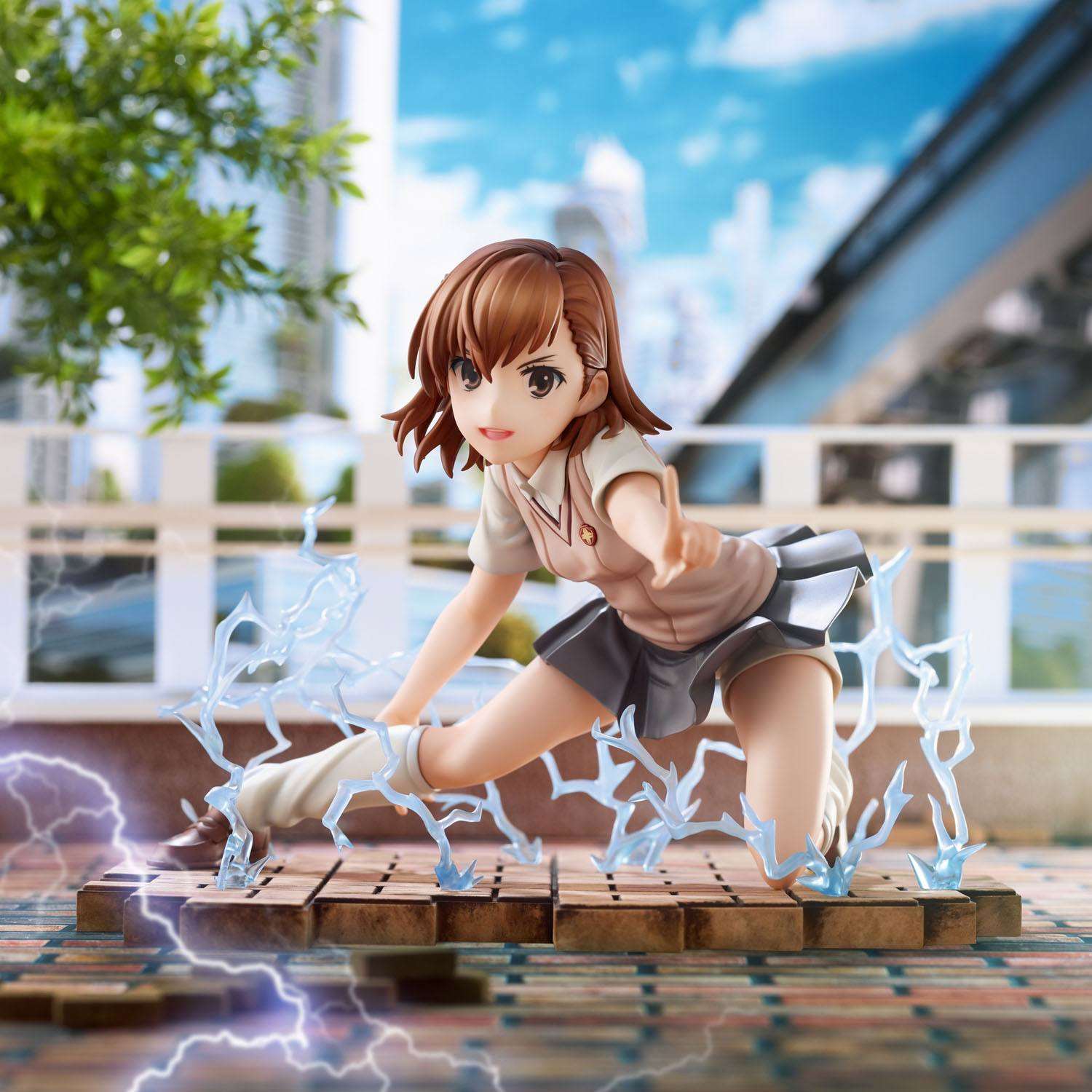 A Certain Scientific Railgun T PVC Statue Mikoto Misaka 14 cm