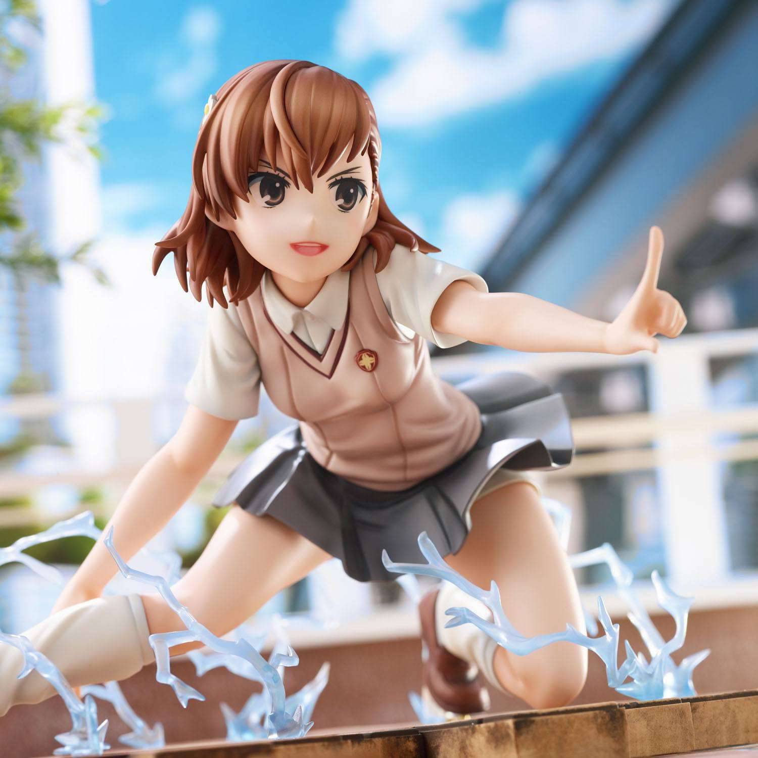 A Certain Scientific Railgun T PVC Statue Mikoto Misaka 14 cm