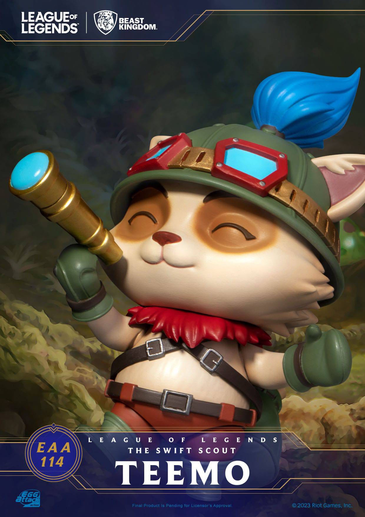 League of Legends Egg Attack Figur The Swift Scout Teemo 12 cm