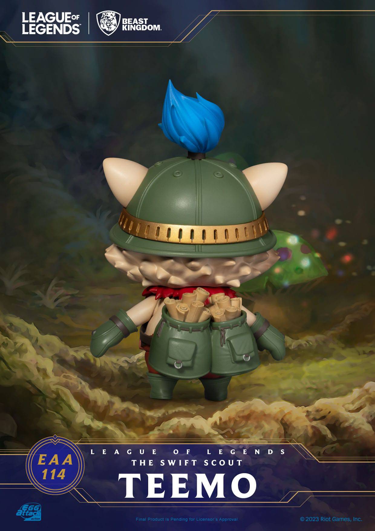 League of Legends Egg Attack Figur The Swift Scout Teemo 12 cm