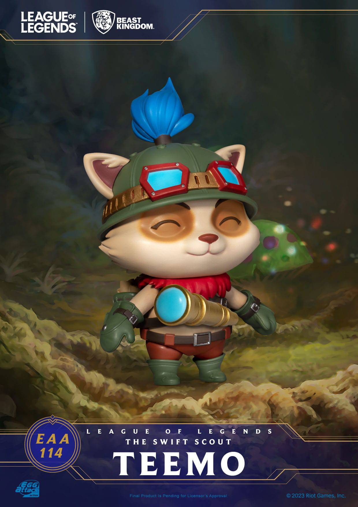 League of Legends Egg Attack Figur The Swift Scout Teemo 12 cm