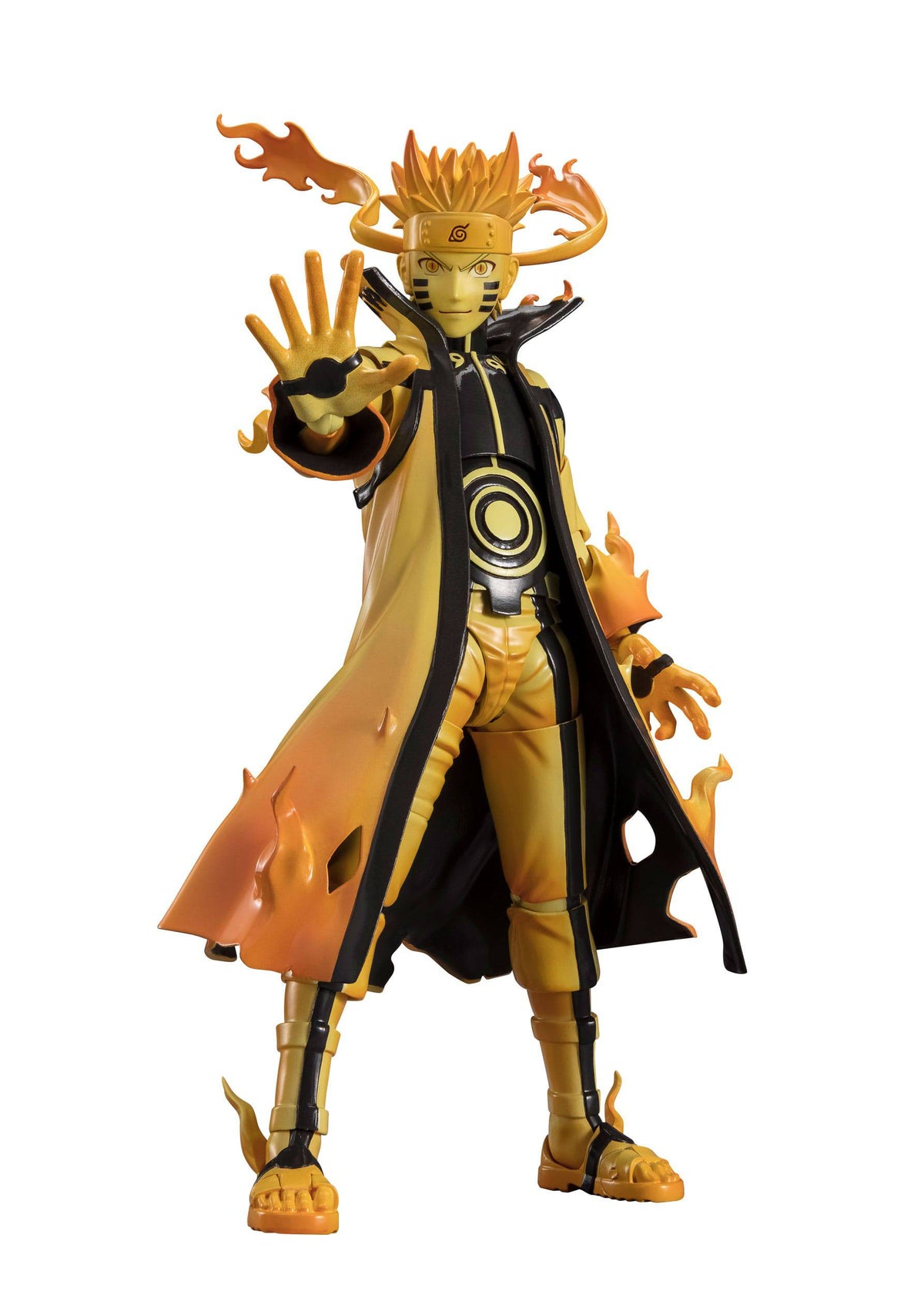 Naruto S.H. Figuarts Actionfigur Naruto Uzumaki (Kurama Link Mode) - Courageous Strength That Binds - 15 cm