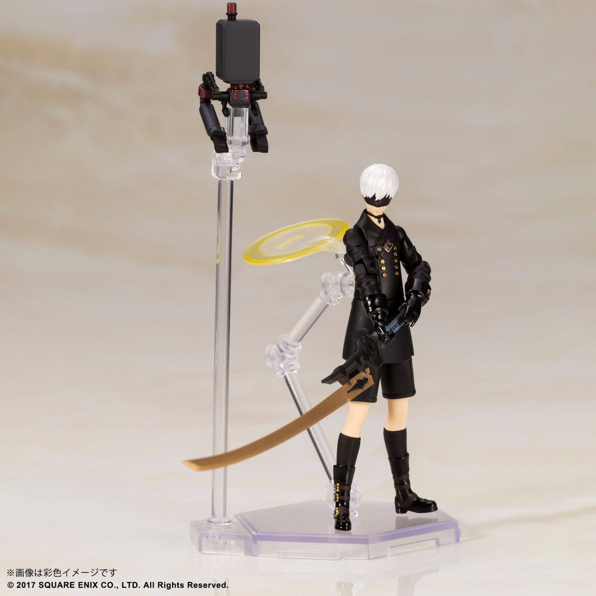 NieR Automata Actionfigur Plastic Model Kit 2B & 9S 7 cm