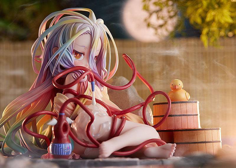 No Game No Life PVC Statue 1/7 Shiro: Hot Spring Ver. 11 cm