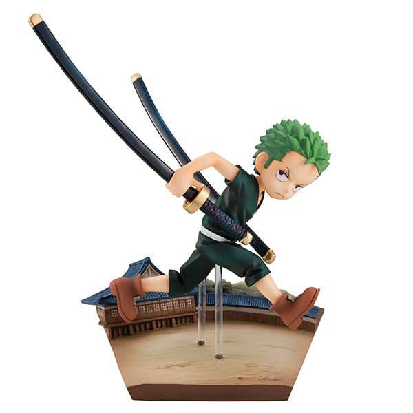 One Piece G.E.M. Serie PVC Statue Roronoa Zoro Run! Run! Run! 14 cm