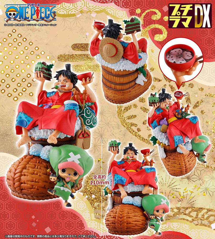 One Piece Petitrama DX PVC Mini-Statue Logbox Re Birth Vol. 1 11 cm