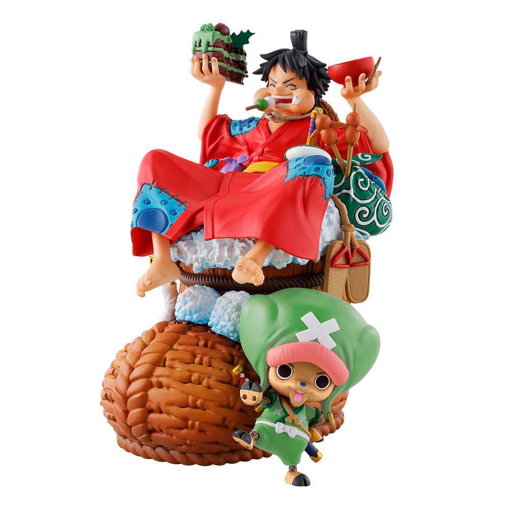 One Piece Petitrama DX PVC Mini-Statue Logbox Re Birth Vol. 1 11 cm