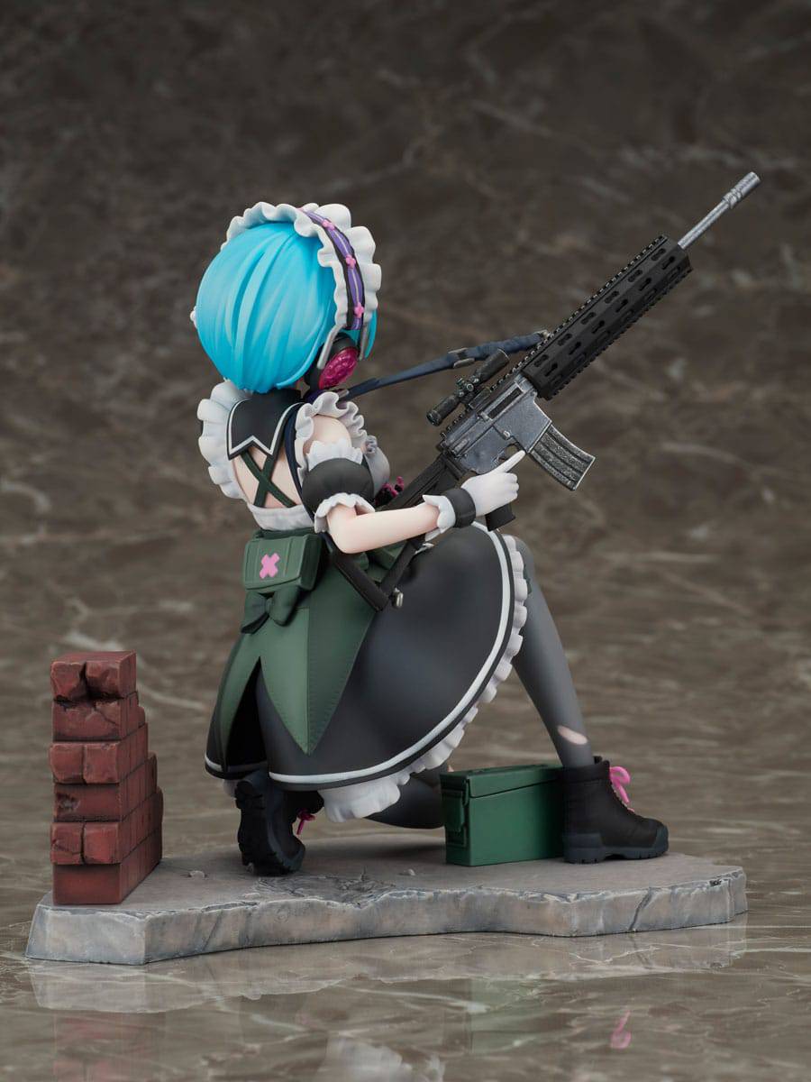 Re:Zero Starting Life in Another World PVC Statue 1/7 Rem Military Ver. 16 cm - Anime Gaming Merchandise - Anime Merch - Metal Poster - Pardo's Shop