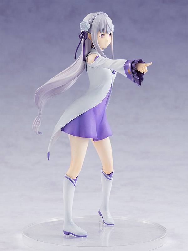 Re:ZERO -Starting Life in Another World- PVC Statue Emilia 17 cm - Anime Gaming Merchandise - Anime Merch - Metal Poster - Pardo's Shop