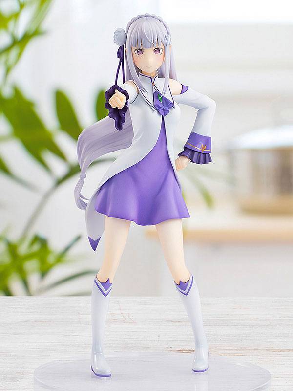 Re:ZERO -Starting Life in Another World- PVC Statue Emilia 17 cm - Anime Gaming Merchandise - Anime Merch - Metal Poster - Pardo's Shop