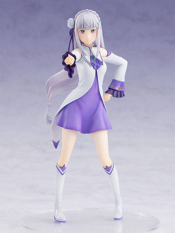 Re:ZERO -Starting Life in Another World- PVC Statue Emilia 17 cm - Anime Gaming Merchandise - Anime Merch - Metal Poster - Pardo's Shop