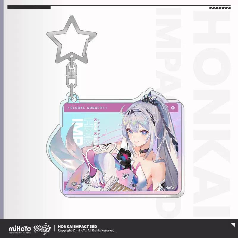 Honkai Impact 3rd Concert 2023: Forest Capriccio Character Keychain