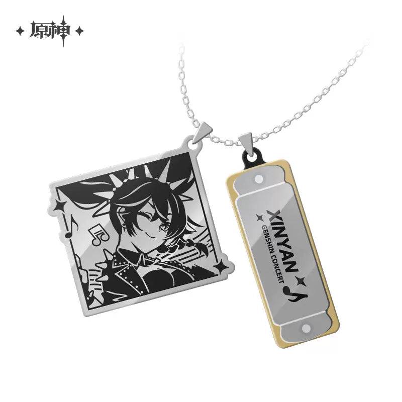 Genshin Impact Necklace 2022 Online Concert Series - Anime Gaming Merchandise - Anime Merch - Metal Poster - Pardo's Shop