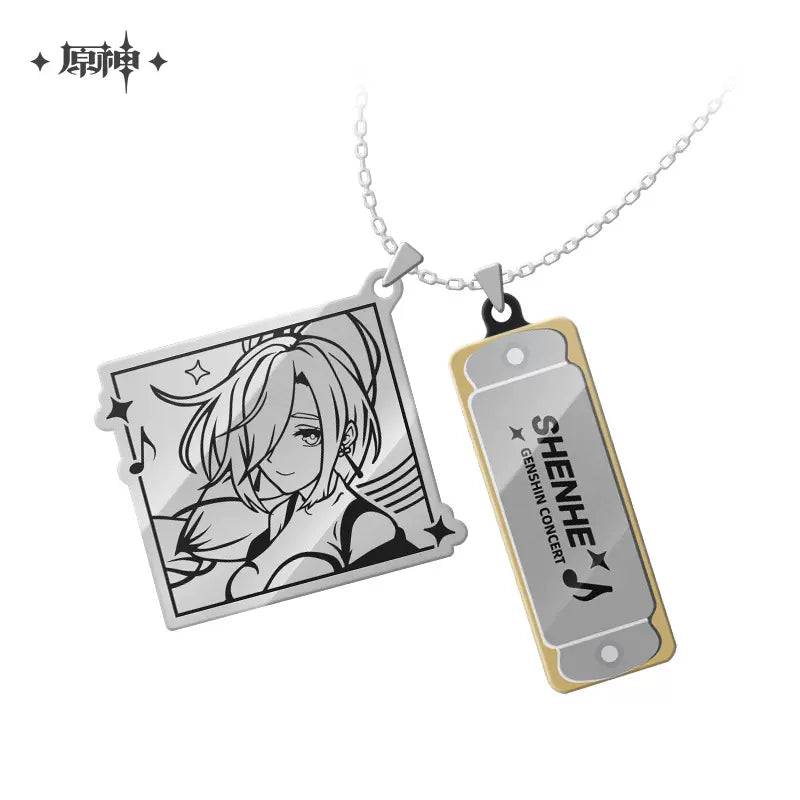 Genshin Impact Necklace 2022 Online Concert Series - Anime Gaming Merchandise - Anime Merch - Metal Poster - Pardo's Shop