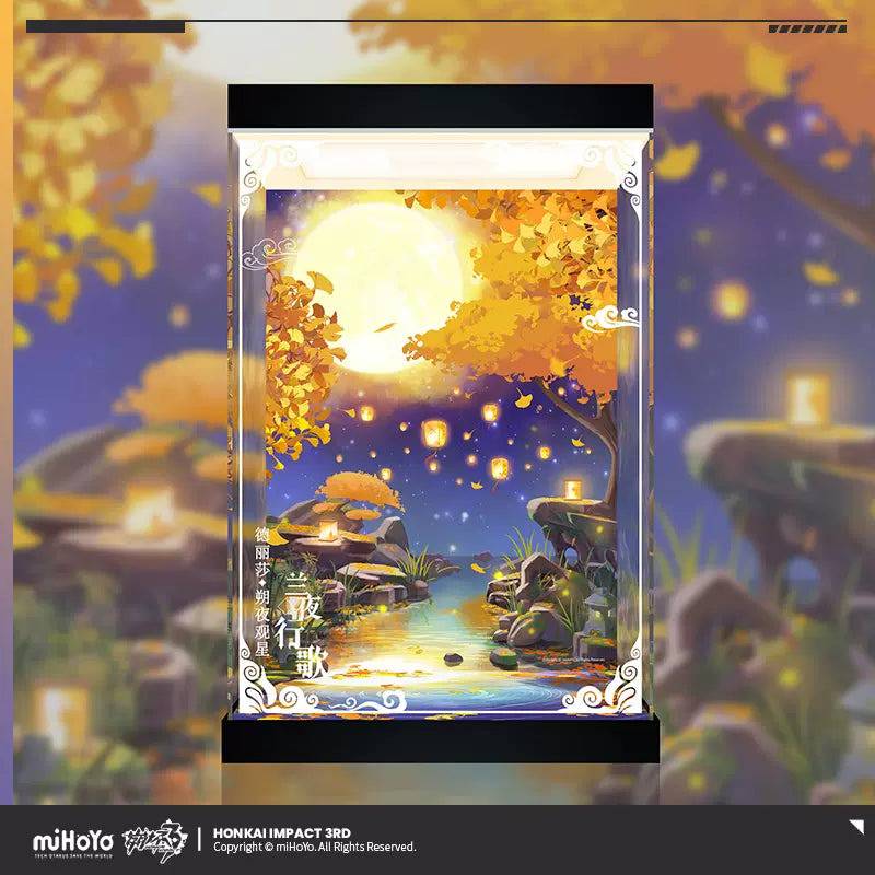 Honkai Impact 3rd Display Box for Theresa Starlit Astrologos Orchid's Night - Anime Gaming Merchandise - Anime Merch - Metal Poster - Pardo's Shop