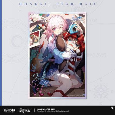 Honkai: Star Rail Acrylic Paper Light Cone Series