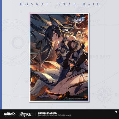 Honkai: Star Rail Acrylic Paper Light Cone Series