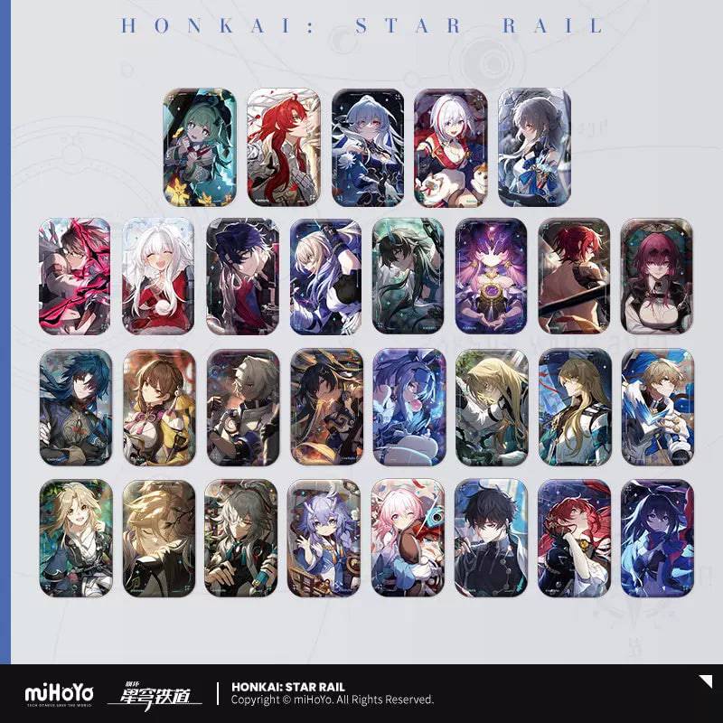 Honkai: Star Rail Badge Light Cone Series - Anime Gaming Merchandise - Anime Merch - Metal Poster - Pardo's Shop