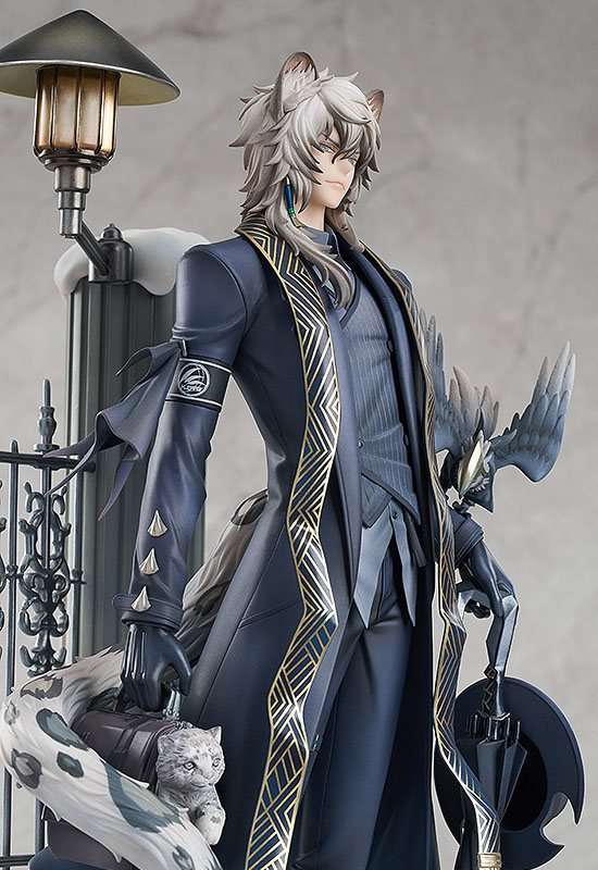 Arknights PVC Statue 1/8 SilverAsh: York's Bise Ver. 28 cm