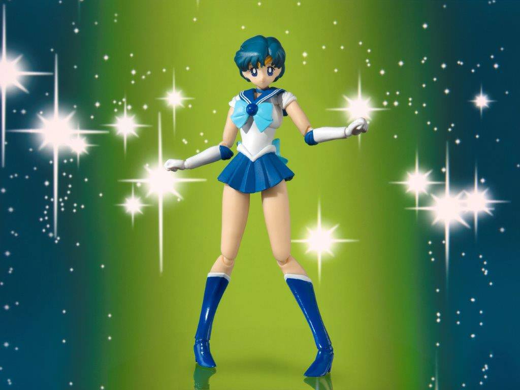 Sailor Moon S.H. Figuarts Actionfigur Sailor Mercury Animation Color Edition 14 cm