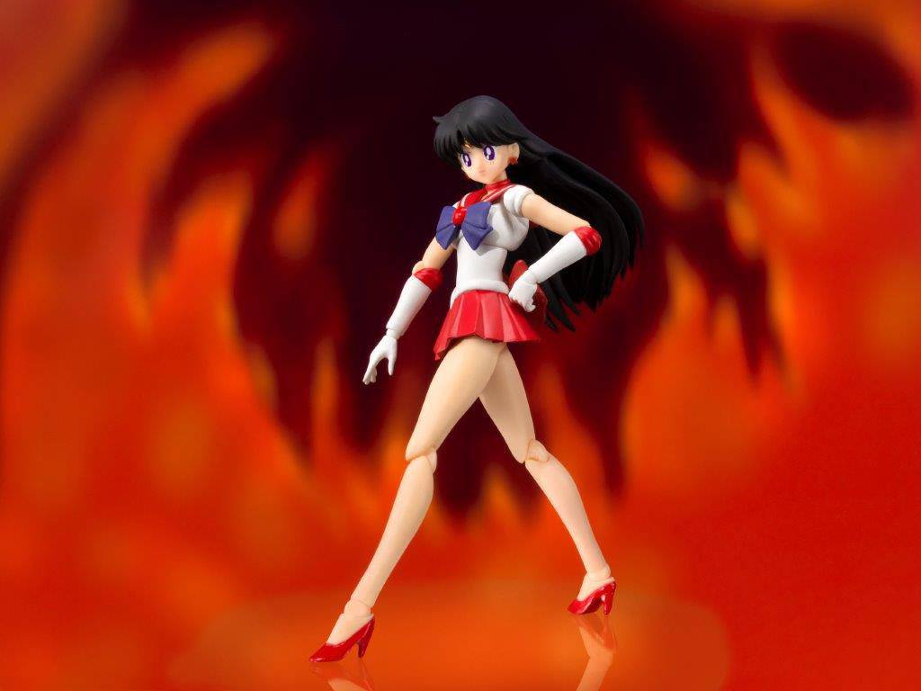 Sailor Moon S.H. Figuarts Actionfigur Sailor Mars Animation Color Edition 14 cm