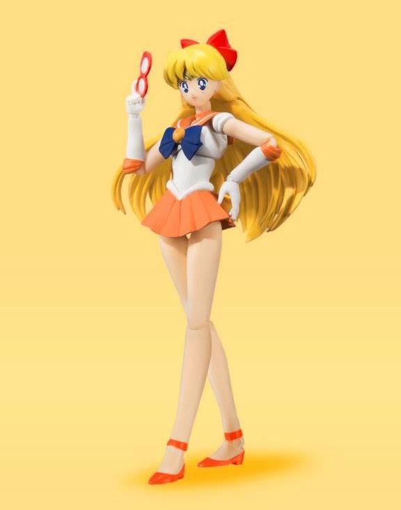 Sailor Moon S.H. Figuarts Actionfigur Sailor Venus Animation Color Edition 14 cm