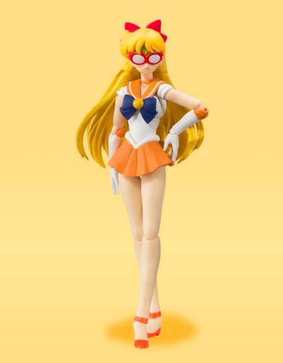 Sailor Moon S.H. Figuarts Actionfigur Sailor Venus Animation Color Edition 14 cm