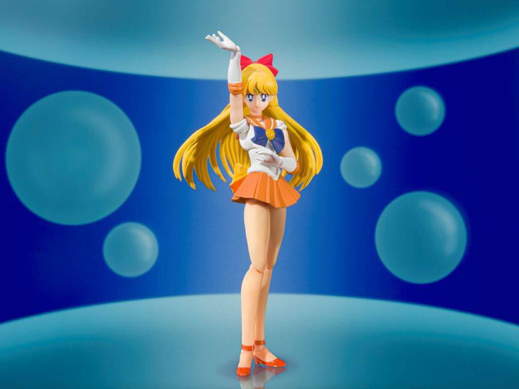 Sailor Moon S.H. Figuarts Actionfigur Sailor Venus Animation Color Edition 14 cm