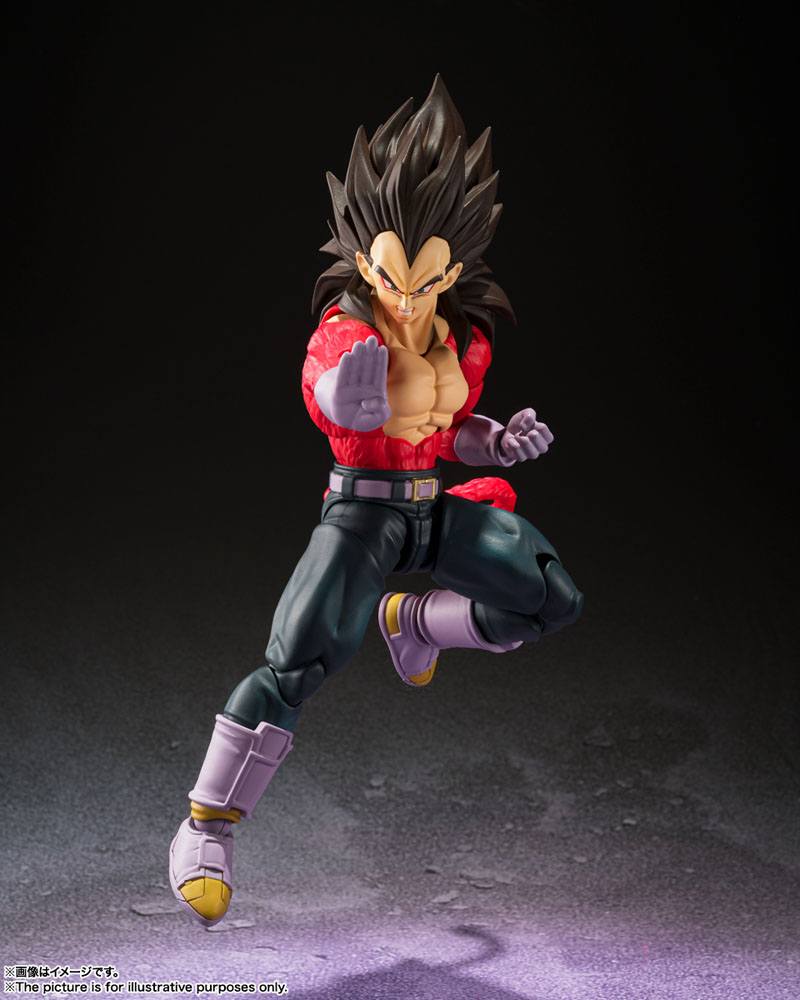 Dragon Ball GT S.H. Figuarts Actionfigure Super Saiyan 4 Vegeta 13 cm