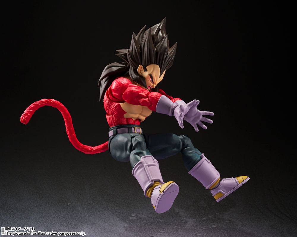 Dragon Ball GT S.H. Figuarts Actionfigure Super Saiyan 4 Vegeta 13 cm