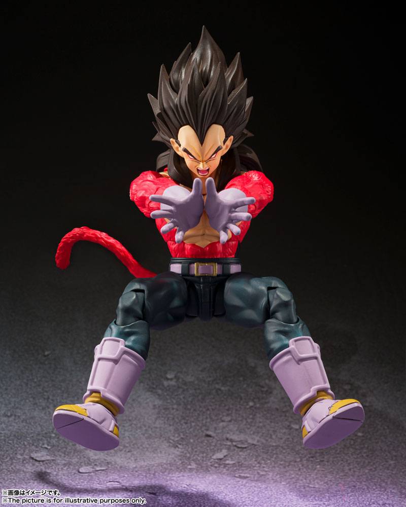 Dragon Ball GT S.H. Figuarts Actionfigure Super Saiyan 4 Vegeta 13 cm