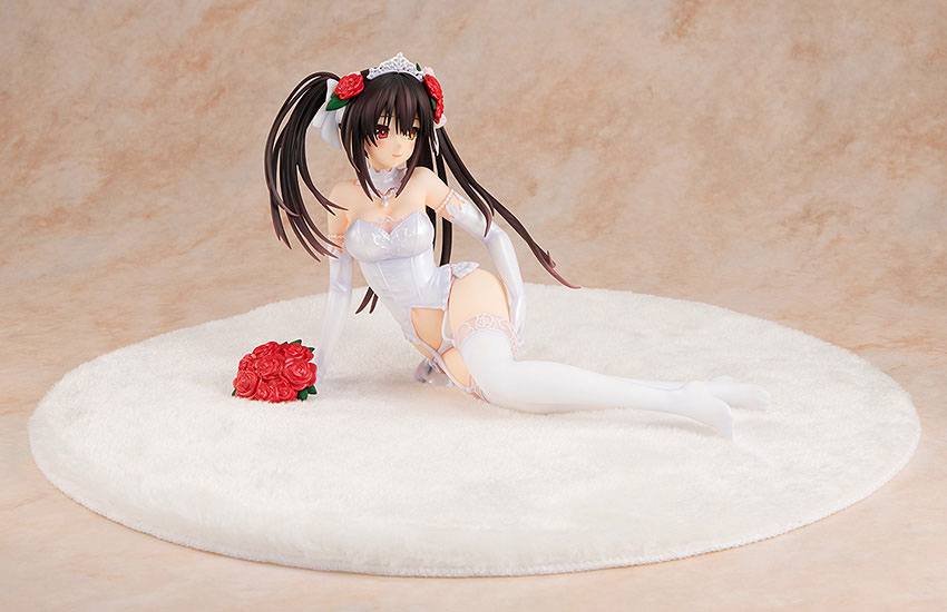 Date A Live PVC Statue 1/7 Light Novel Edition Kurumi Tokisaki: Wedding Dress Ver. 13 cm